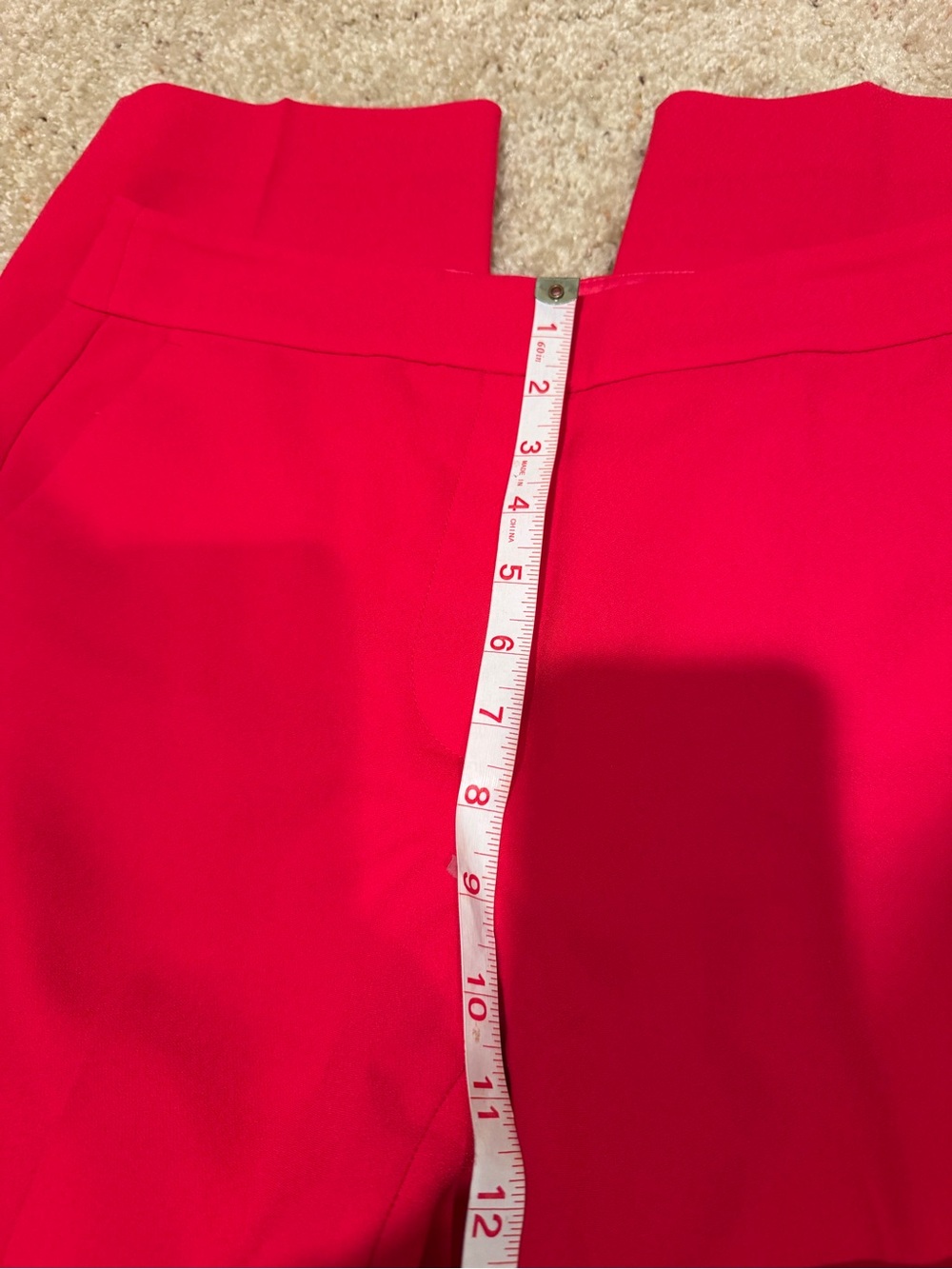 J Crew Red Ankle Pants - Picture 10 of 10
